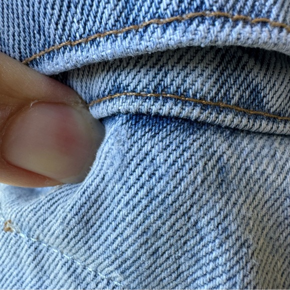 Levis Trucker Blue Denim Jacket Sz M - Picture 16 of 16